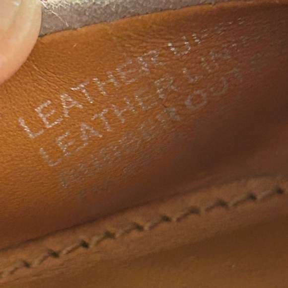 TORY BURCH Benton 2 Suede Ballet Flats Gray Taupe Gold Logo Slip On Shoes Sz 7 - Picture 7 of 8